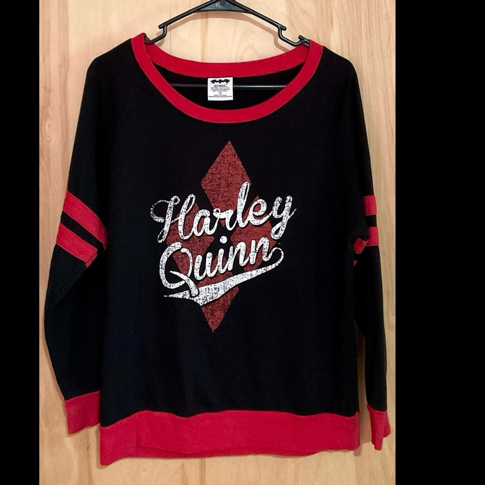 Batman DC Comics Harley Quinn Sweatshirt - EUC